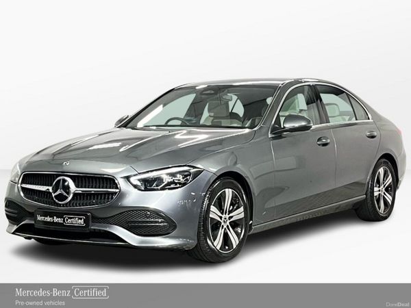 Mercedes-Benz C-Class Saloon, Petrol Hybrid, 2022, Grey