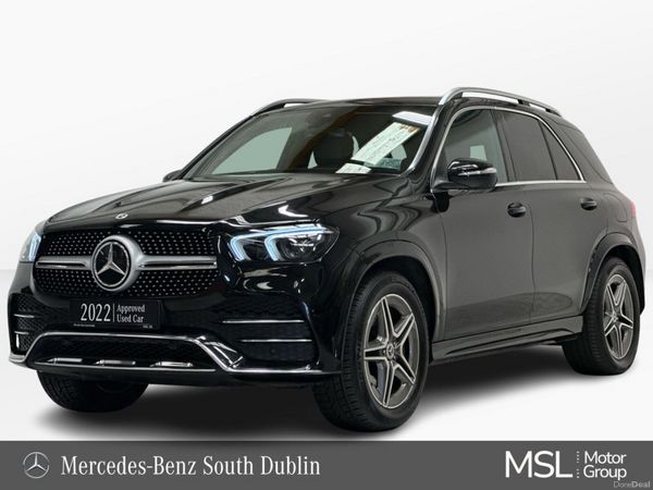 Mercedes-Benz GLE SUV, Diesel Plug-in Hybrid, 2022, Black