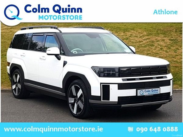 Hyundai Santa Fe SUV, Petrol Plug-in Hybrid, 2025, White