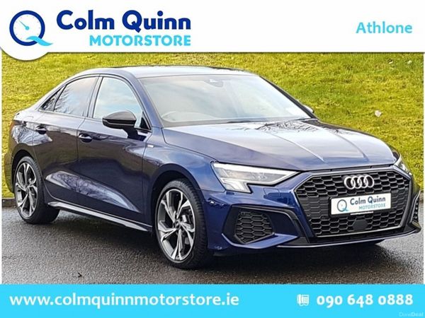 Audi A3 Saloon, Petrol, 2024, Blue