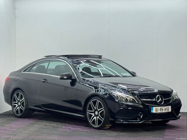 Mercedes-Benz E-Class Coupe, Diesel, 2016, Black