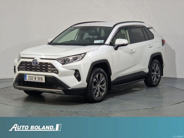 Toyota RAV4 SUV, Petrol Hybrid, 2023, White