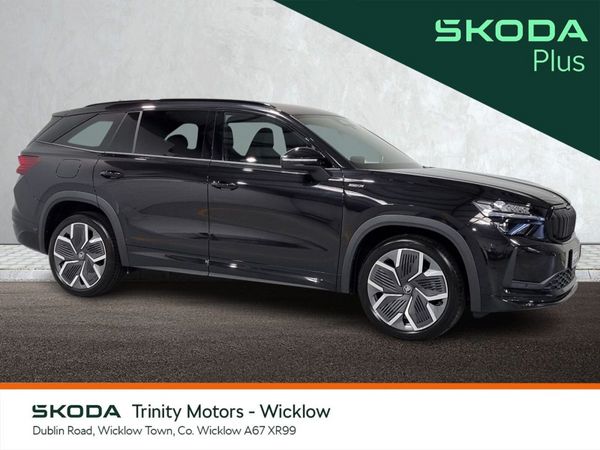 Skoda Kodiaq SUV, Petrol Plug-in Hybrid, 2026, Black