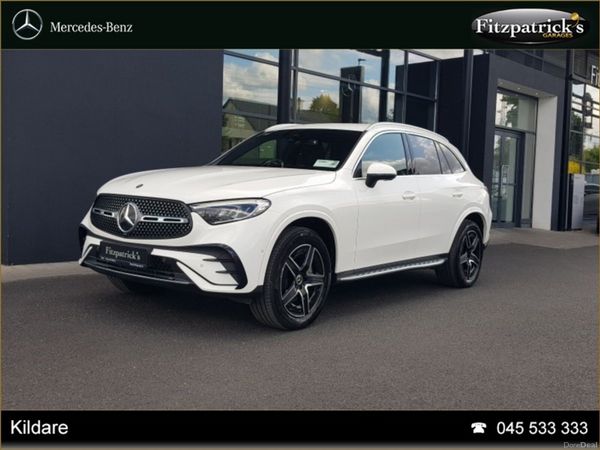 Mercedes-Benz GLC SUV, Diesel Plug-in Hybrid, 2024, White