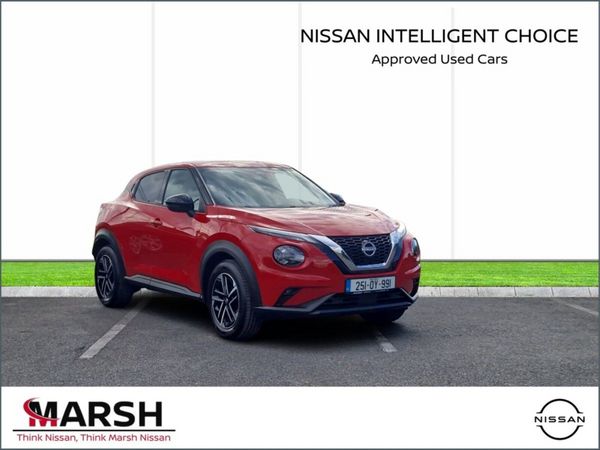 Nissan Juke SUV, Petrol, 2025, Red