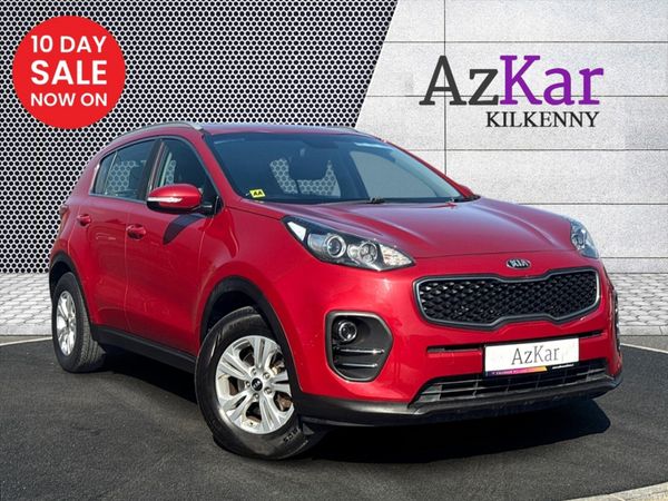 Kia Sportage SUV, Diesel, 2018, Red
