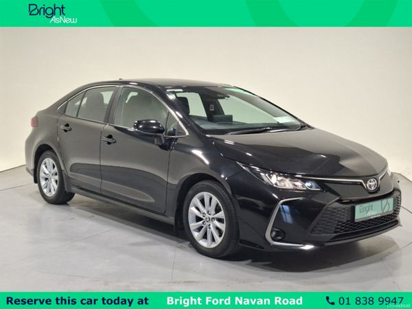 Toyota Corolla Saloon, Petrol Hybrid, 2023, Black