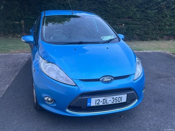 Ford Fiesta Hatchback, Diesel, 2012, Blue