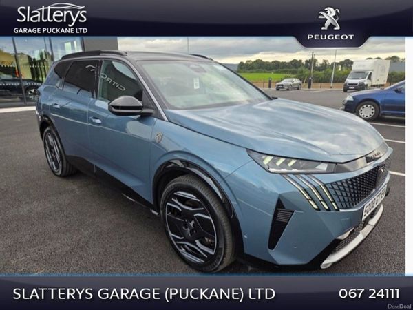 Peugeot 5008 SUV, Electric, 2025, Blue