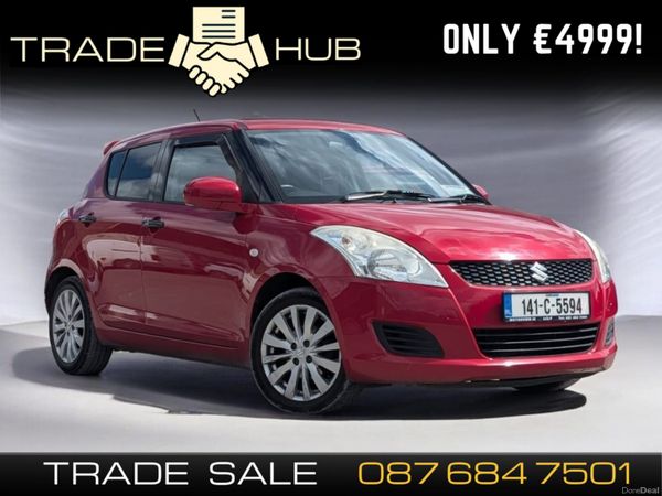 Suzuki Swift Hatchback, Petrol, 2014, Red