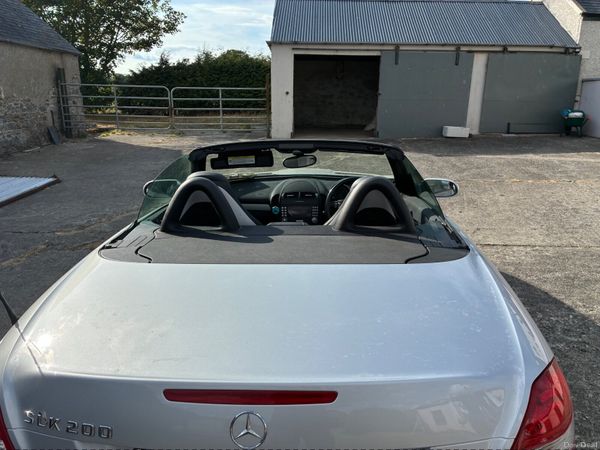 Mercedes-Benz SLK Convertible, Petrol, 2005, Silver