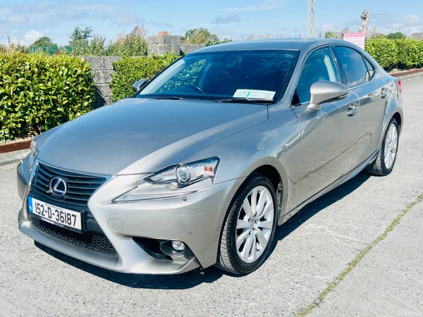 Lexus IS Saloon, Petrol Hybrid, 2015, Silver