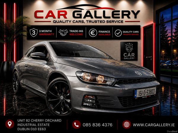 Volkswagen Scirocco Coupe, Petrol, 2015, Grey