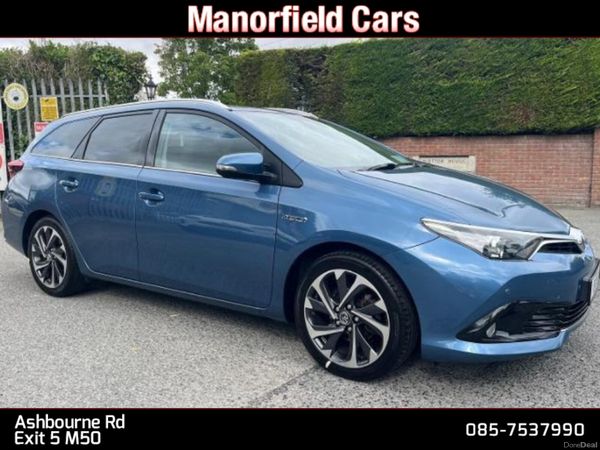 Toyota Auris Estate, Petrol Hybrid, 2016, Blue