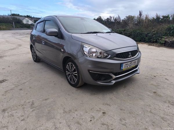 Mitsubishi Mirage Hatchback, Petrol, 2017, Grey