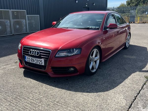 Audi A4 Saloon, Diesel, 2011, Red