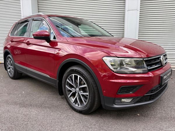 Volkswagen Tiguan SUV, Diesel, 2018, Red
