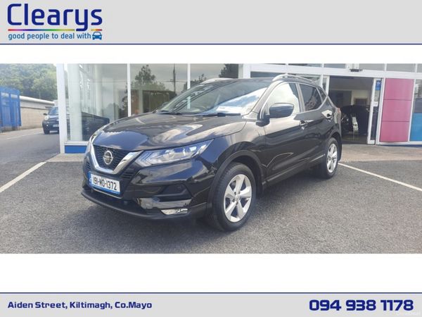 Nissan Qashqai MPV, Petrol, 2019, Black