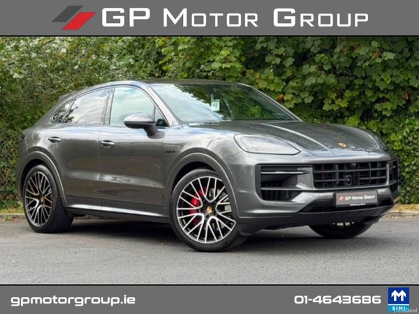 Porsche Cayenne Coupe, Petrol Plug-in Hybrid, 2024, Grey