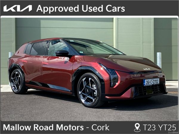 Kia EV4 Hatchback, Electric, 2026, Red