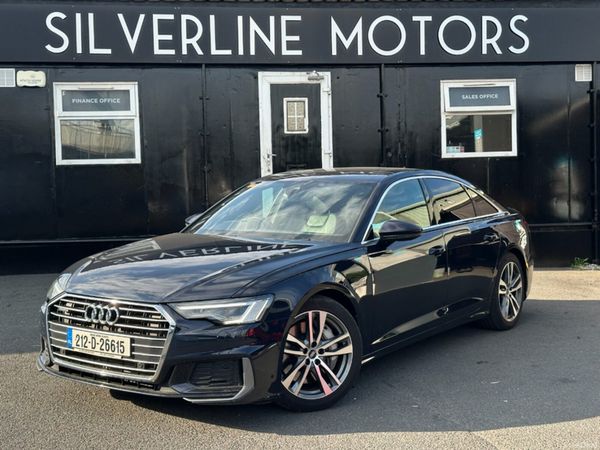 Audi A6 Saloon, Petrol Plug-in Hybrid, 2021, Blue