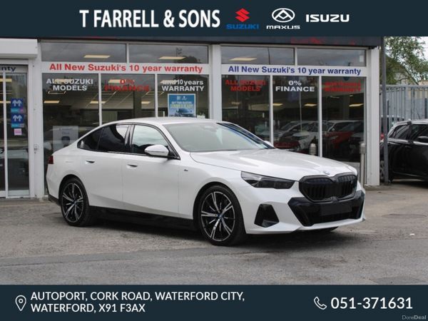 BMW i5 Saloon, Electric, 2024, White