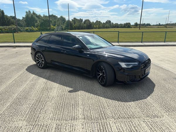 Audi A6 Estate, Diesel Hybrid, 2024, Black
