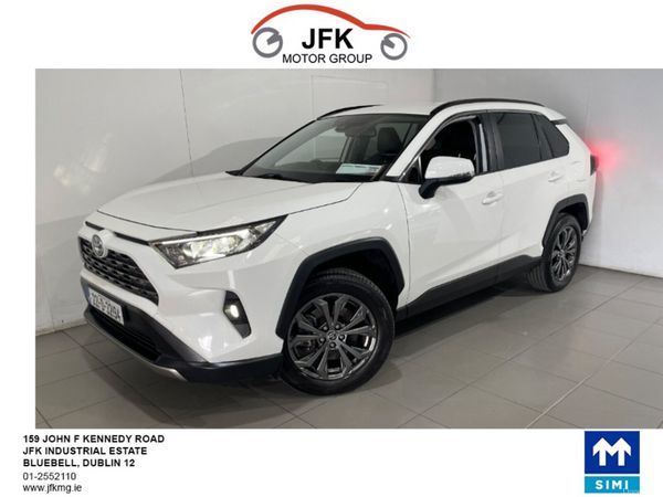 Toyota RAV4 SUV, Petrol Hybrid, 2022, White