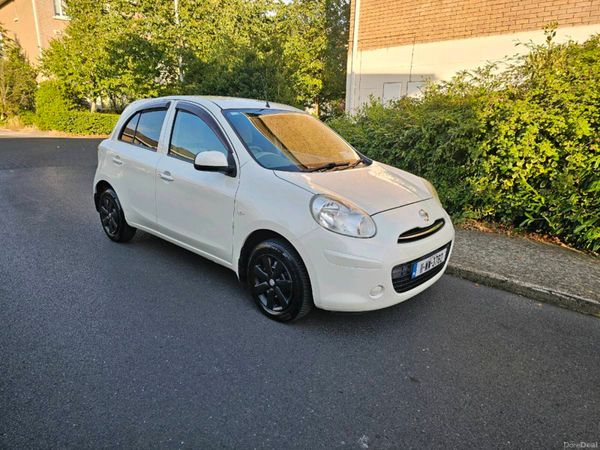 Nissan March Hatchback, Petrol, 2011, White