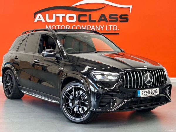Mercedes-Benz GLE Estate, Petrol Plug-in Hybrid, 2025, Black