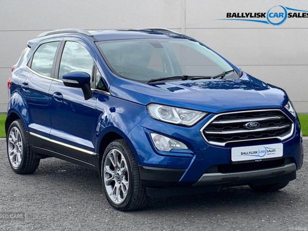 Ford EcoSport SUV, Petrol, 2019, Blue