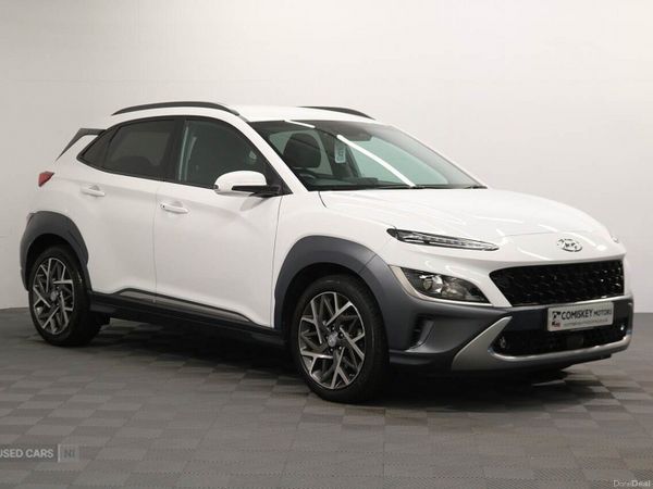 Hyundai KONA Hatchback, Petrol Hybrid, 2023, White