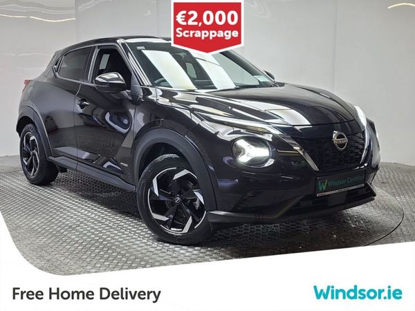 Nissan Juke SUV, Petrol Hybrid, 2024, Black