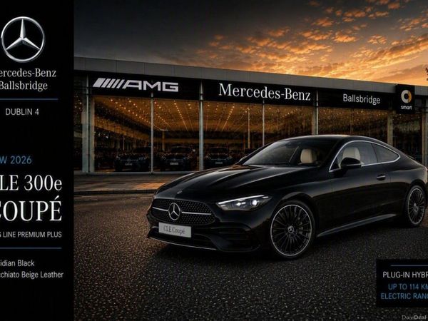 Mercedes-Benz CLE Coupe, Petrol, 2026, Black