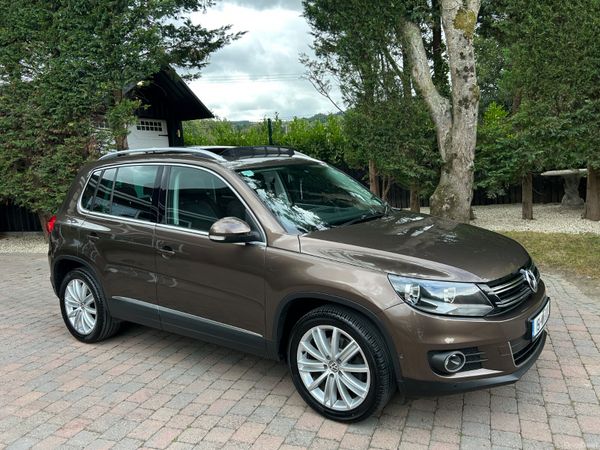 Volkswagen Tiguan SUV, Diesel, 2015, Brown