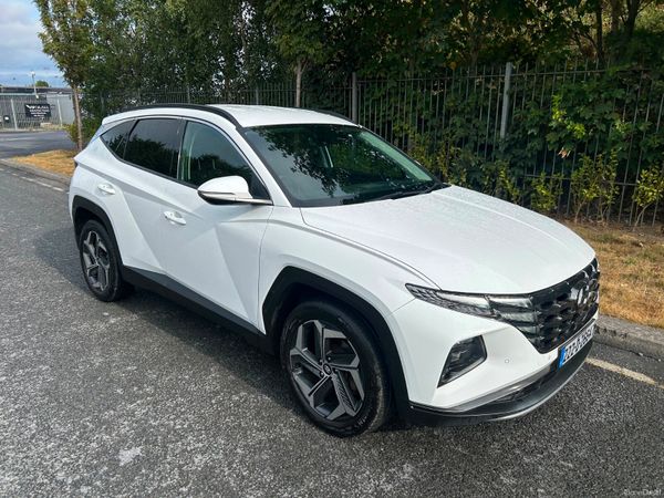 Hyundai Tucson MPV, Petrol Hybrid, 2022, White