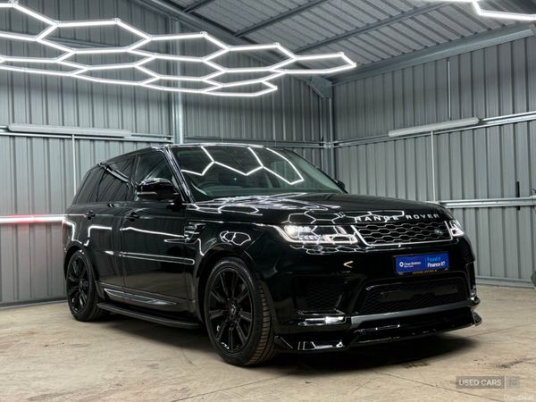 Land Rover Range Rover Sport SUV, Diesel, 2018, Black