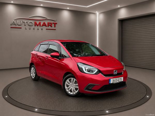 Honda Fit Hatchback, Petrol Hybrid, 2021, Red