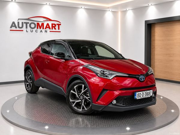 Toyota C-HR SUV, Petrol Hybrid, 2019, Red