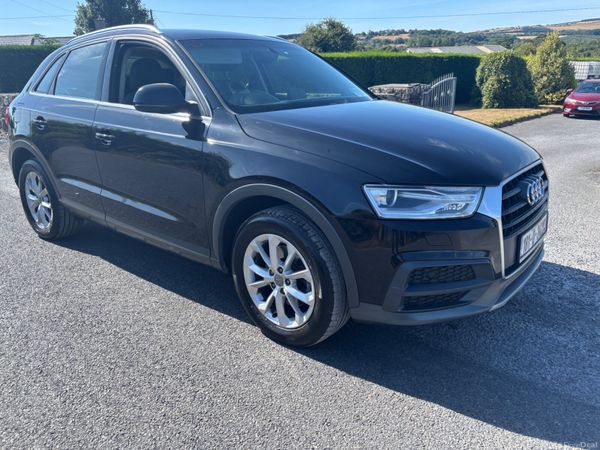 Audi Q3 SUV, Diesel, 2018, Black