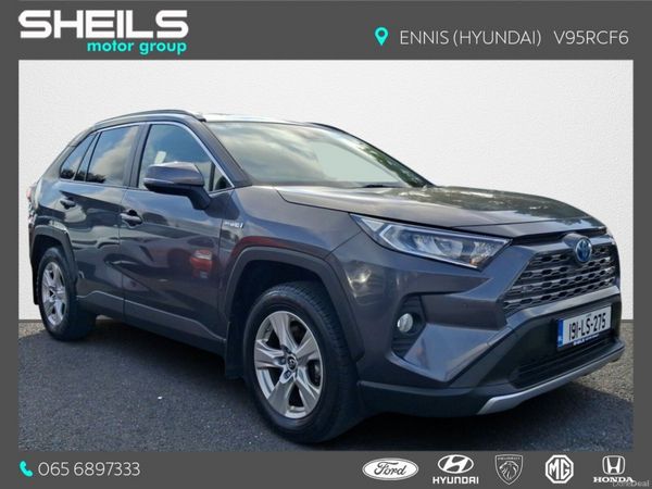 Toyota RAV4 SUV, Petrol Hybrid, 2019, Grey