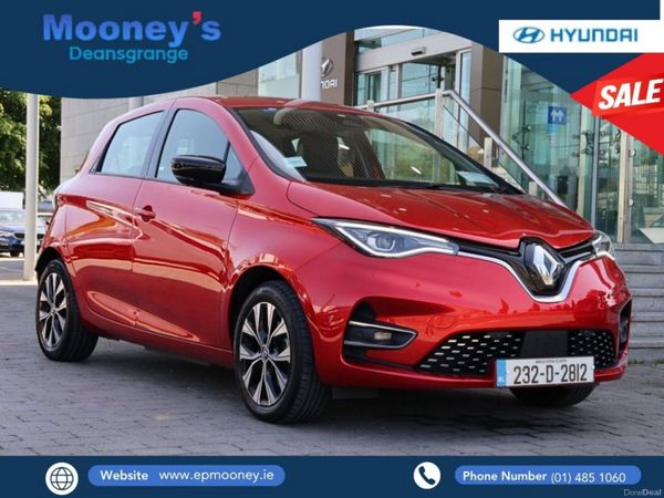 Renault Zoe Hatchback, Electric, 2023, Red