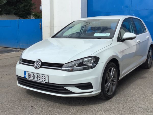 Volkswagen Golf Hatchback, Diesel, 2018, White