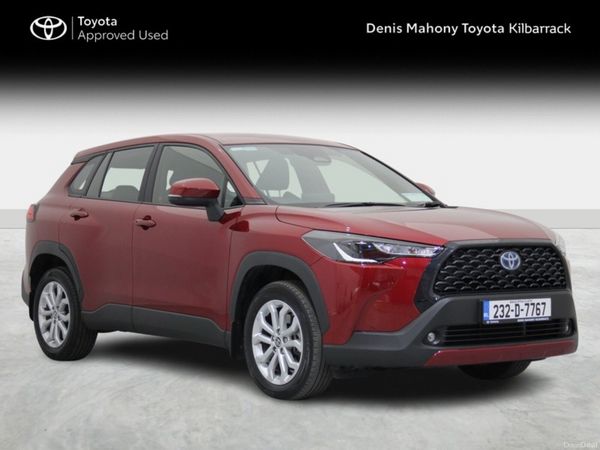 Toyota Corolla Cross Hatchback, Petrol Hybrid, 2023, Red