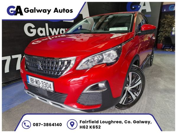 Peugeot 3008 MPV, Diesel, 2018, Red