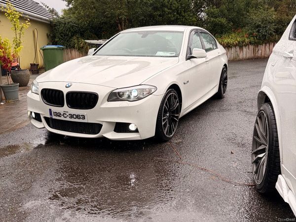 BMW 5-Series Saloon, Diesel, 2013, White