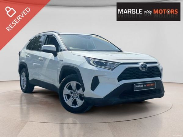 Toyota RAV4 SUV, Petrol Hybrid, 2019, White