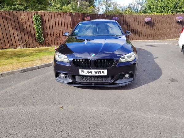 BMW 5-Series Saloon, Diesel, 2014, Black