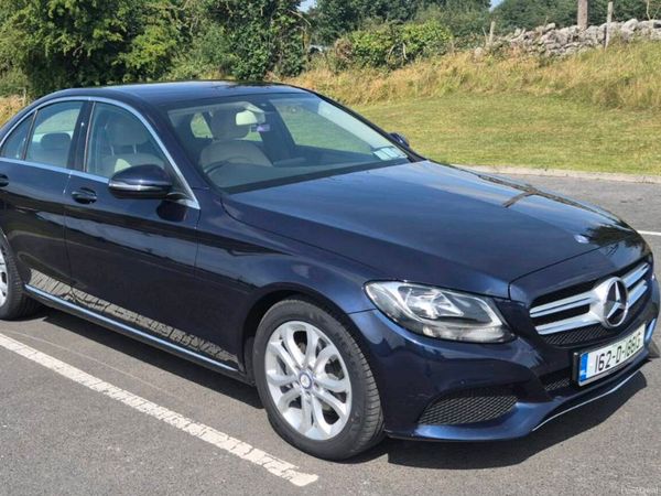 Mercedes-Benz C-Class Saloon, Diesel, 2016, Blue