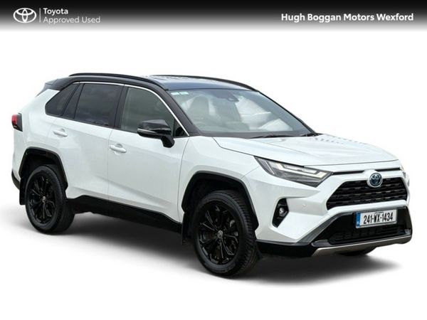 Toyota RAV4 SUV, Petrol Hybrid, 2024, White